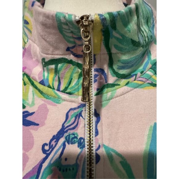 Lilly Pulitzer Mermaide in the shade popover Upf 50 + skipper sweater top XXL - Picture 8 of 9